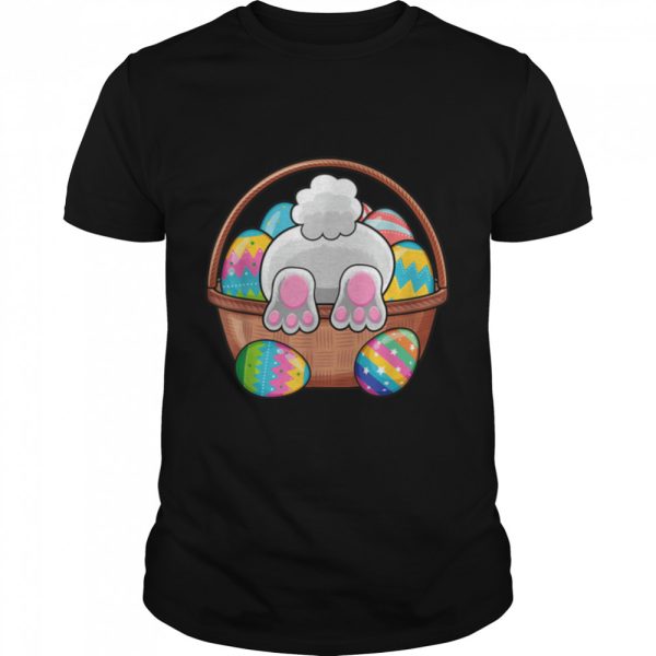 Easter Bunny Basket Eggs Rabbit Easter Day Women Men Kids T-Shirt