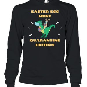 Easter in Quarantine 2021 Bunny amp Easter Dinosaur TRex shirt 3