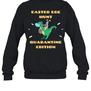 Easter in Quarantine 2021 Bunny amp Easter Dinosaur TRex shirt 4