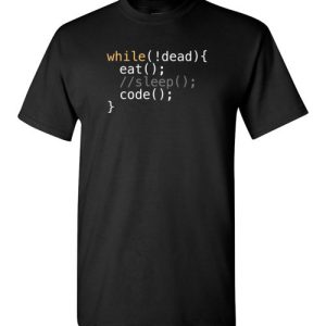 Eat Sleep Code Funny Programer T-Shirts