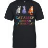 Eat Sleep Warrior Cats Repeat shirt
