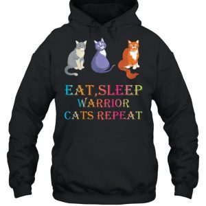 Eat Sleep Warrior Cats Repeat shirt 5