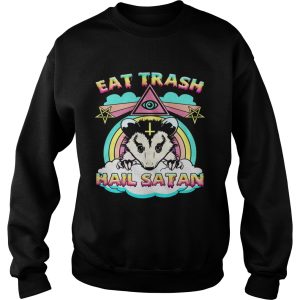 Eat Trash Hail Satan Opossum shirt 3