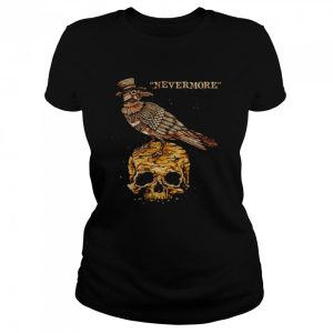 Edgar Allan Poe steampunk raven shirt 2