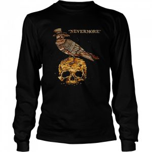 Edgar Allan Poe steampunk raven shirt 3