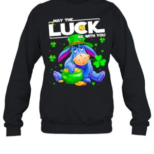 Eeyore May The Luck Be With You Patrick Day Shirt 2