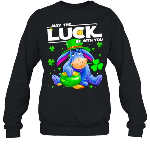 Eeyore May The Luck Be With You Patrick Day Shirt