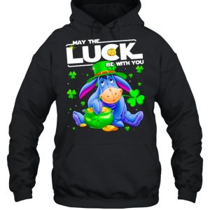 Eeyore May The Luck Be With You Patrick Day Shirt 3