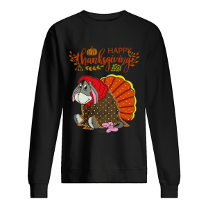 Eeyore Turkey happy thanksgiving shirt