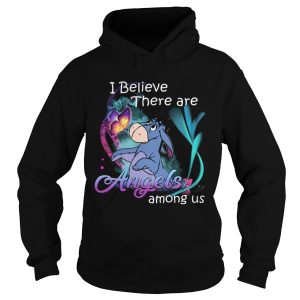 Eeyore i believe there are angels among us butterfly shirt