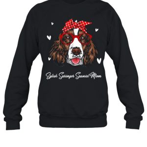 Eglish Springer Spaniel Mom Leopard Print Dog Lovers Mother shirt 4