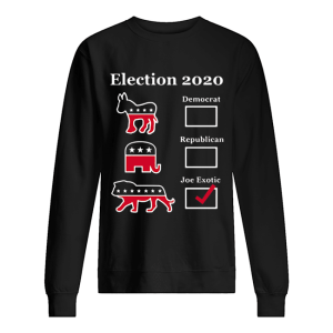 Election 2020 Democrat Republican Joe Exotic shirt