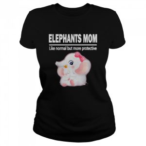 Elephant Baby Elephant Mom Shirt 2