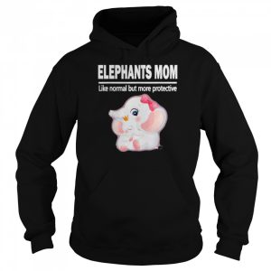 Elephant Baby Elephant Mom Shirt 5