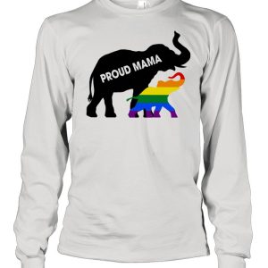 Elephant lgbt proud mama shirt 3