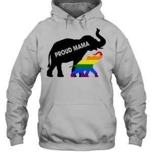 Elephant lgbt proud mama shirt 5