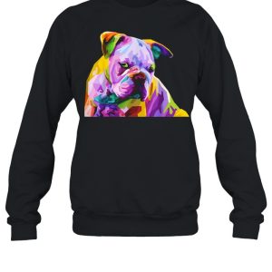 English British Bulldog Pop Art for Dog Owners Shirt