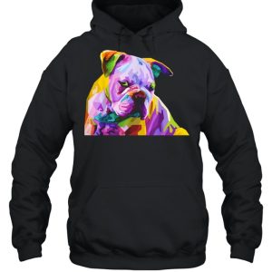 English British Bulldog Pop Art for Dog Owners Shirt 3