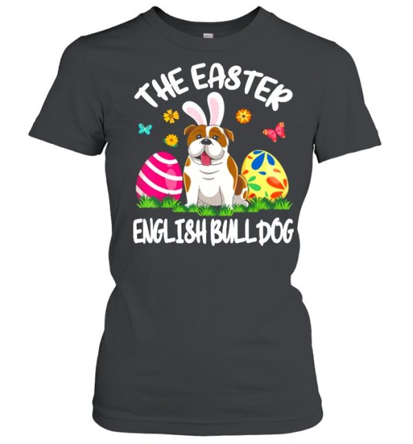 English Bulldog Bunny Dance Eggs The Eas English Bulldog shirt