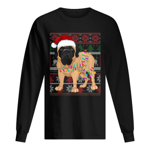 English Mastiff Ugly Sweater Christmas Gift shirt