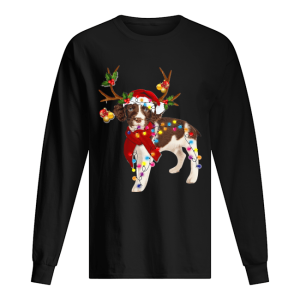 English Springer Spaniel Gorgeous Reindeer Crewneck shirt 1