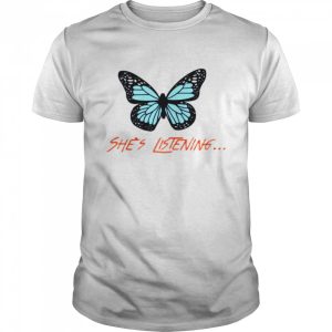 Evelyn's Butterfly She's Listening The School For Good And Evil shirt 1