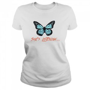 Evelyn's Butterfly She's Listening The School For Good And Evil shirt 2