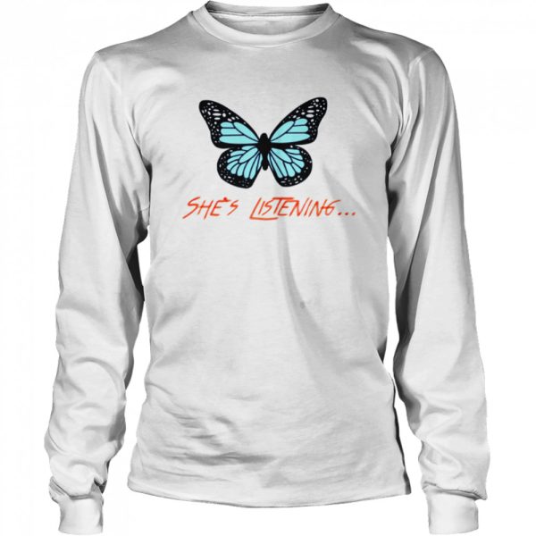 Evelyn’s Butterfly She’s Listening The School For Good And Evil shirt