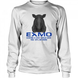 Exmo leaving a cult could save you 10 or more shirt 3