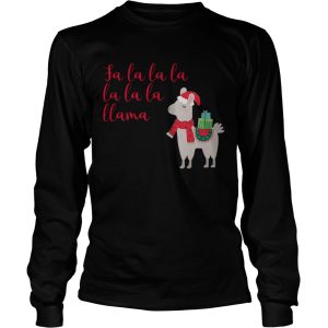 Fa La La La La La La Llama Christmas shirt 2