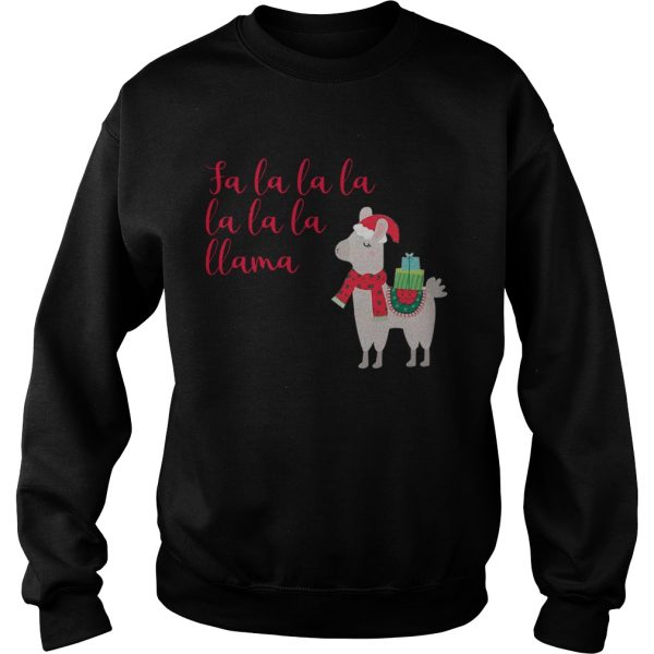 Fa La La La La La La Llama Christmas shirt