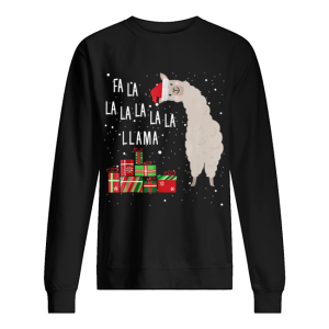 Fa La La Llama Christmas shirt 2