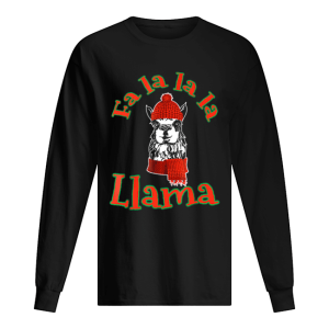 Fa La La Llama Shirt Funny Christmas shirt 1