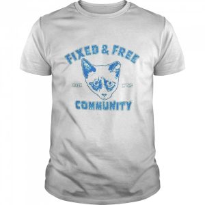 Face fixed and free community shirt 1