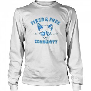 Face fixed and free community shirt 3