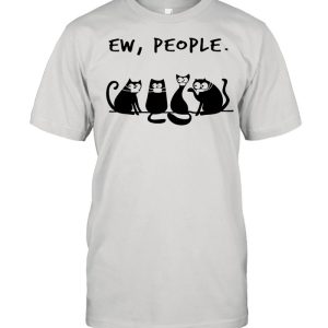 Face mask cats Ew people shirt 1