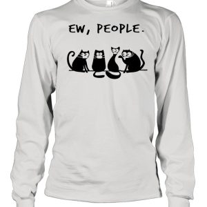 Face mask cats Ew people shirt 3