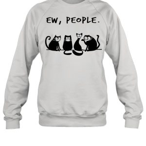 Face mask cats Ew people shirt 4