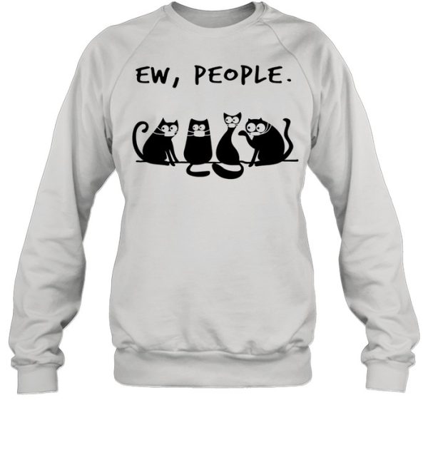 Face mask cats Ew people shirt