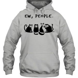 Face mask cats Ew people shirt 5