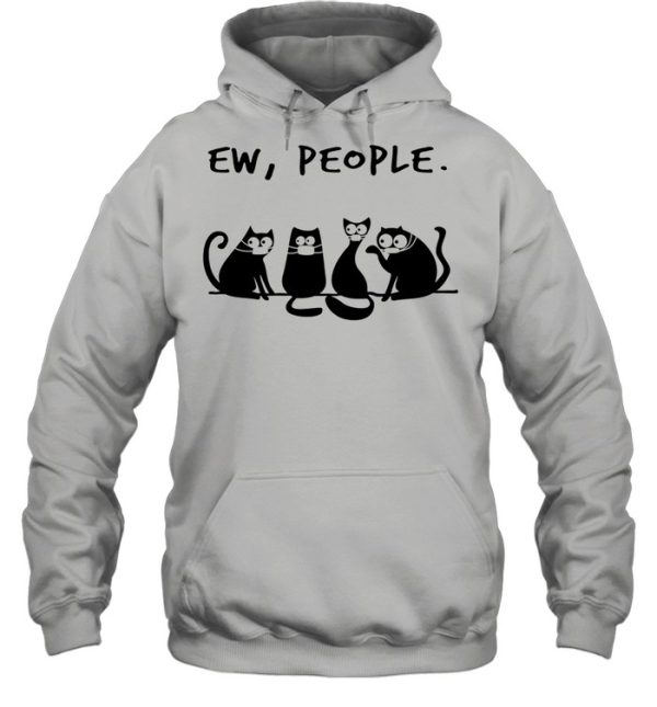 Face mask cats Ew people shirt