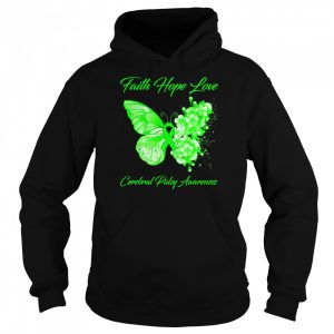 Faith Hope Love Cerebral Palsy Awareness Shirt 5