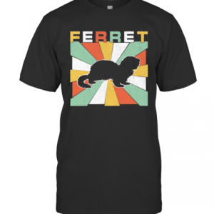 Ferret Vintage Retro T-Shirt