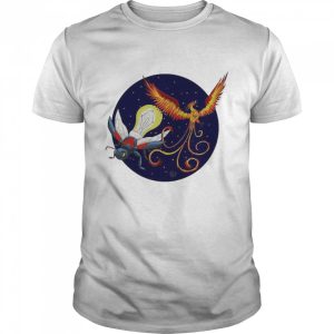 Firefly And Phoenix Art T-shirt