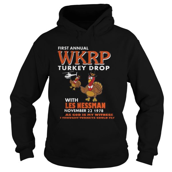 First Annual WKRP Turkey Drop shirt