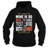 Fish mine is so big I have to use both hands shirt
