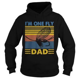 Fishing Im one fly Dad Vintage retro shirt