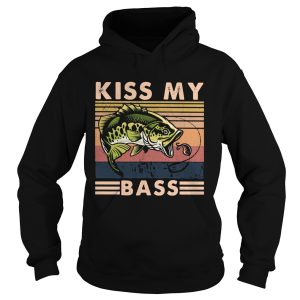 Fishing kiss my bass vintage shirt