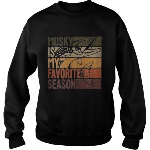 Fishing musky is my favorite season vintage shirt 2