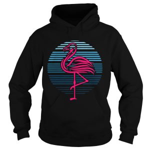 Flamingo Bird 80s Party Theme shirt